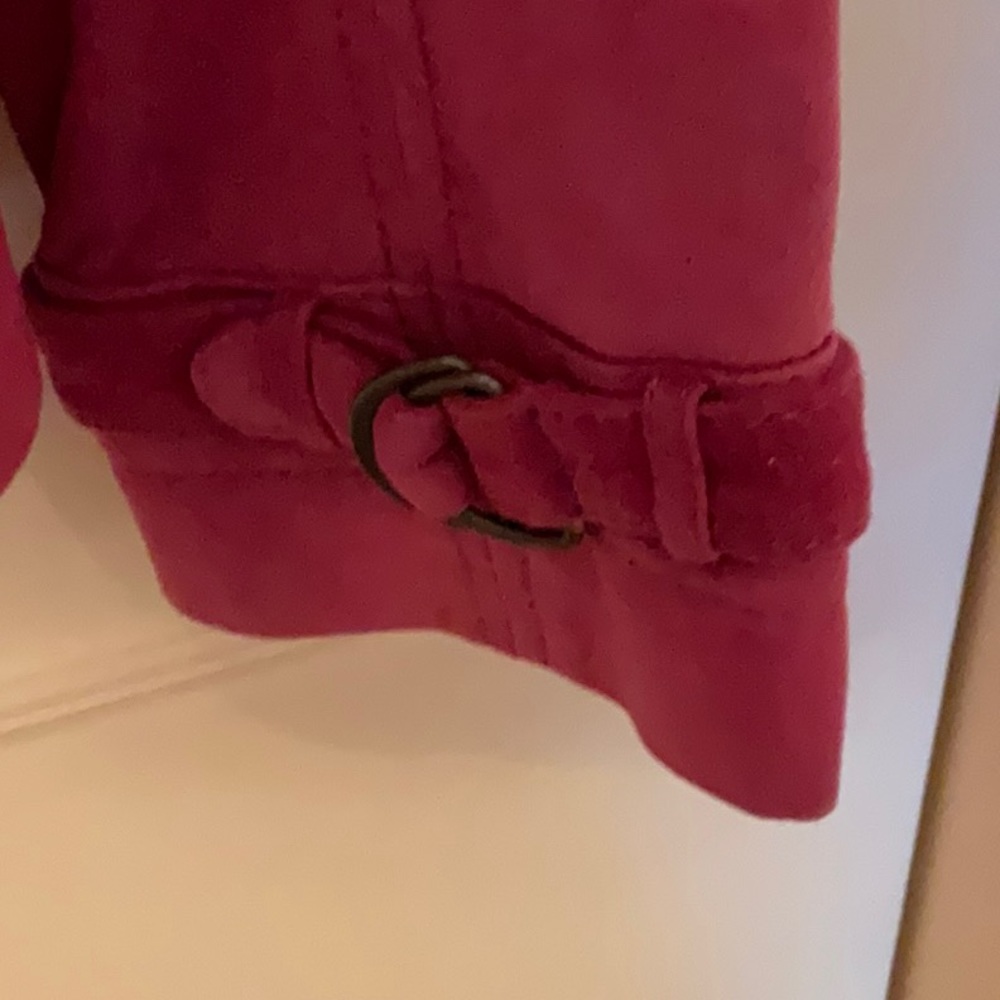 Pink suede jacket - Picture 5 of 5